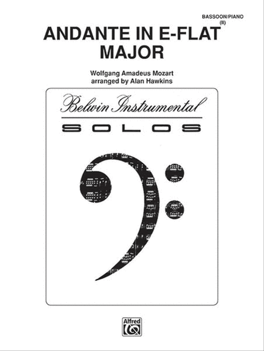 Andante in E-flat Major Small Ensemble scores gallery preview page 1