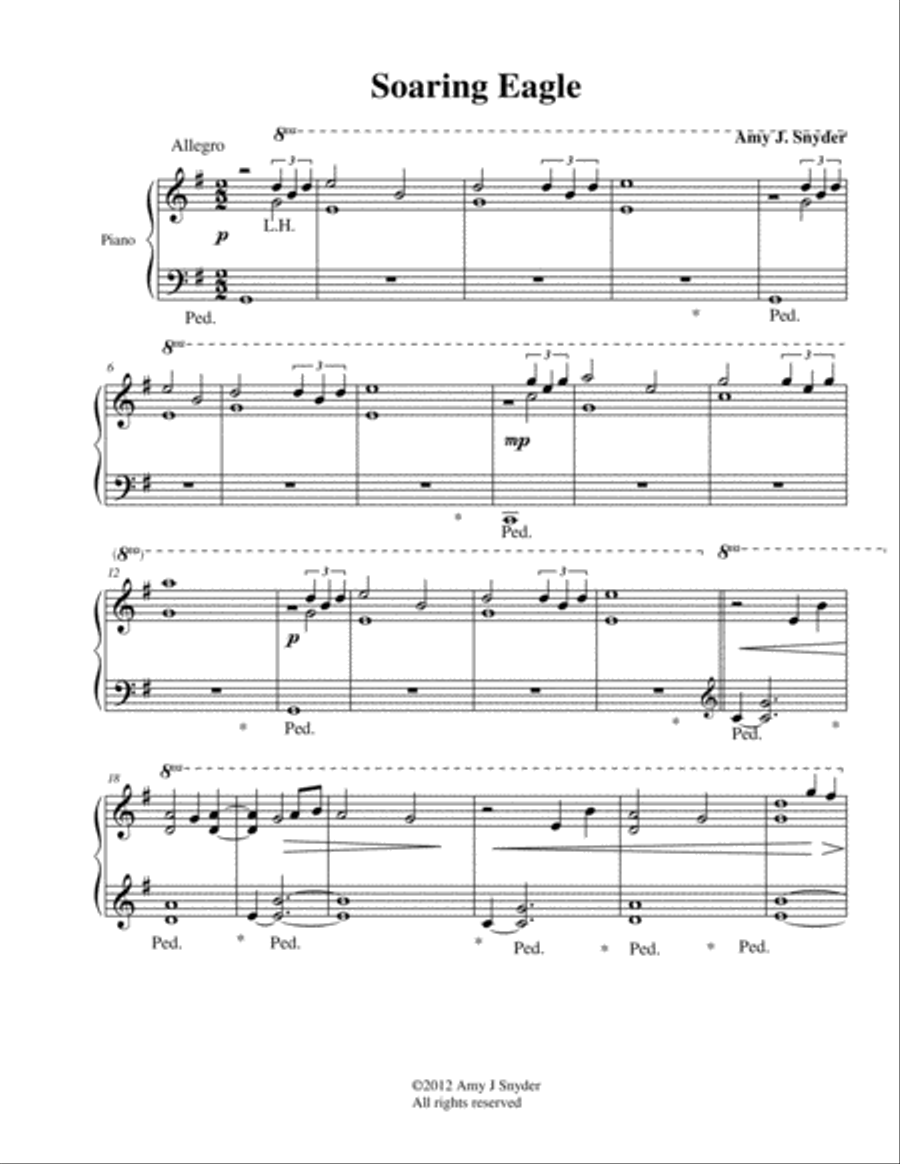 Soaring Eagle Piano Method scores gallery preview page 2
