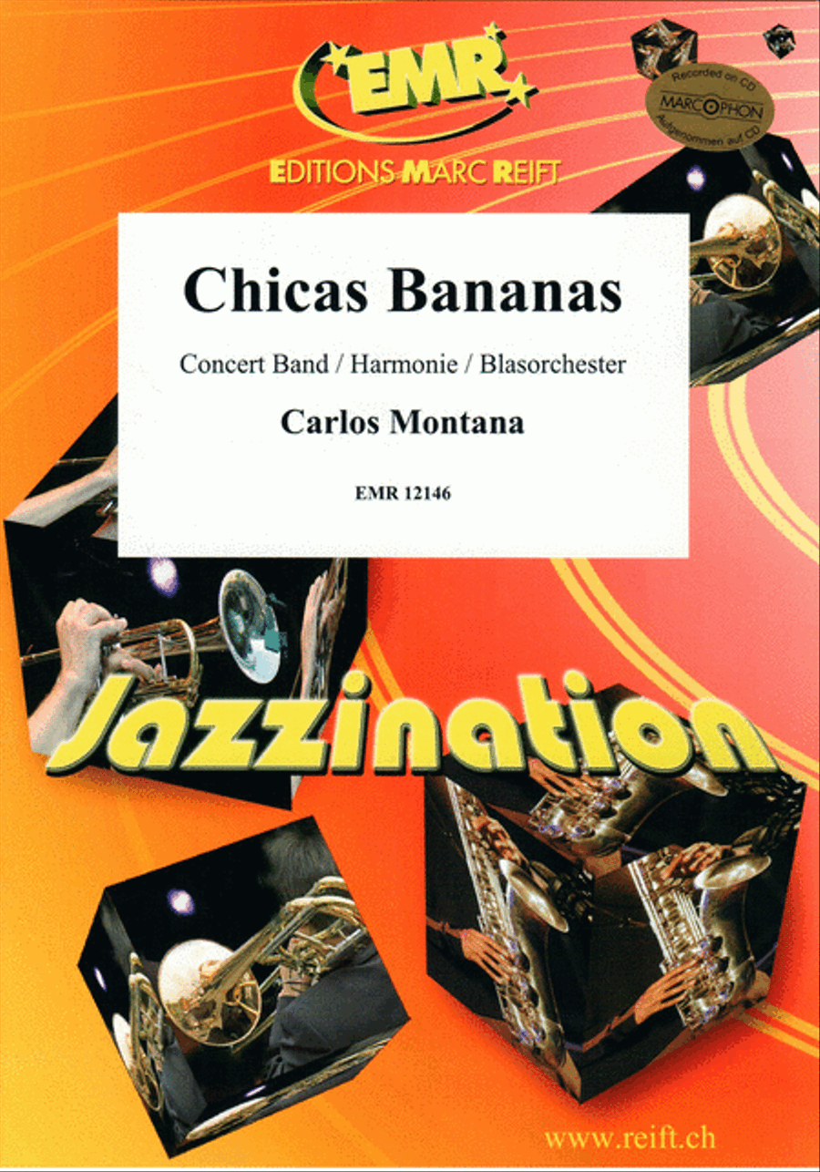 Chicas Bananas Concert Band scores gallery preview page 1