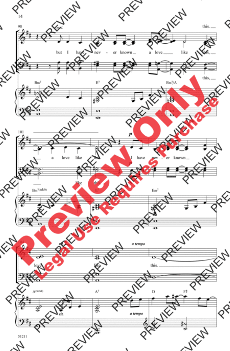 Love Like This Love Like This 4-Part scores gallery preview page 13