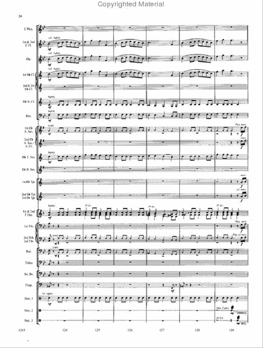 River of Life Concert Band scores gallery preview page 23