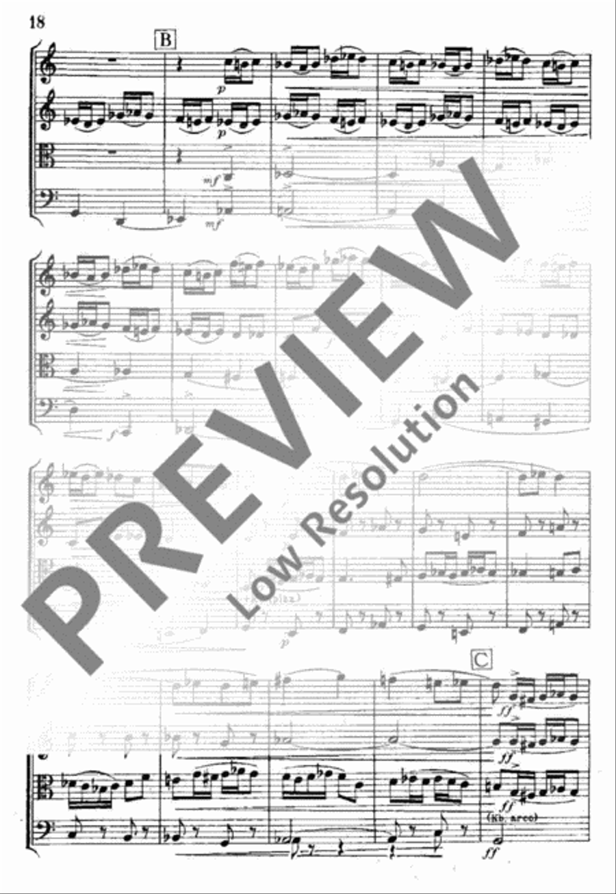Eight Pieces Cello scores gallery preview page 19