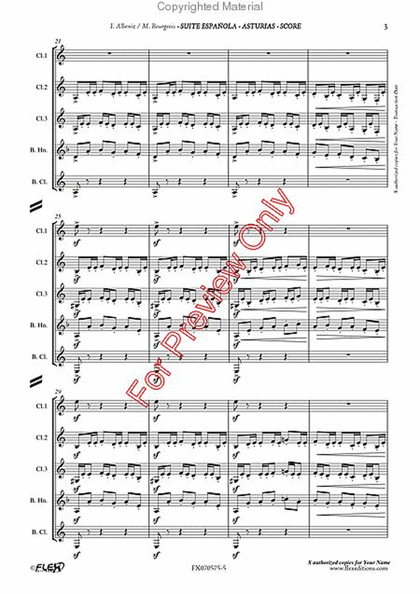 Suite Espanola, Opus 47, 5: Asturias (Leyenda) image number null