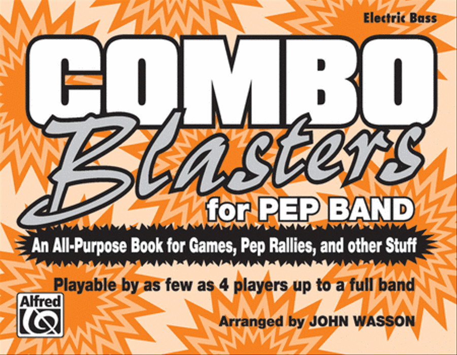 Combo Blasters for Pep Band (Electric Bass) Pep Band scores gallery preview page 1