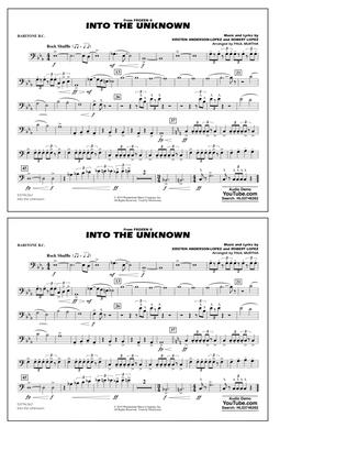 Into the Unknown (from Disney's Frozen 2) (arr. Paul Murtha) - Baritone B.C.