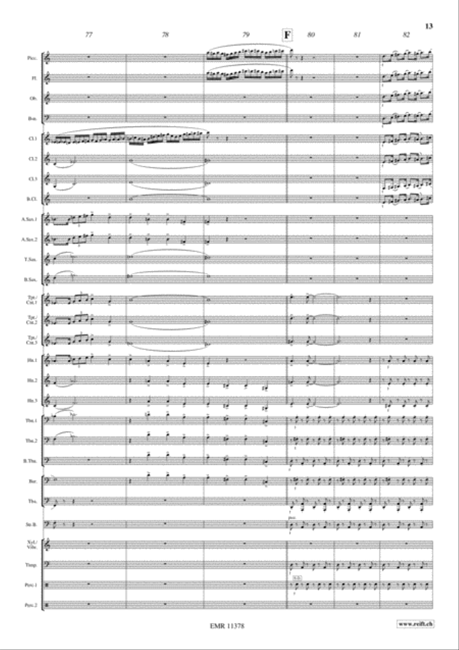 Super Mario Bros Concert Band scores gallery preview page 14
