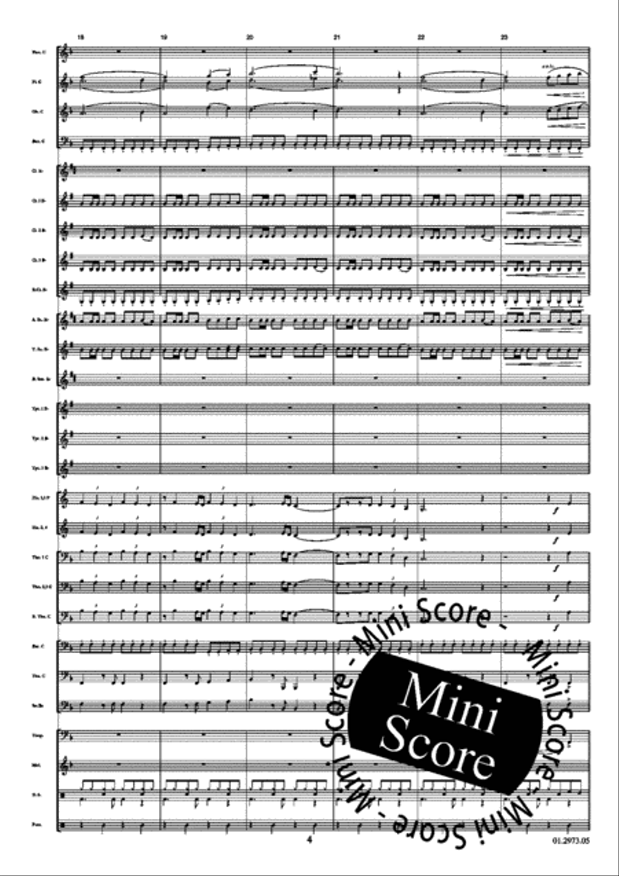 God Save the 'Queen' Concert Band scores gallery preview page 8