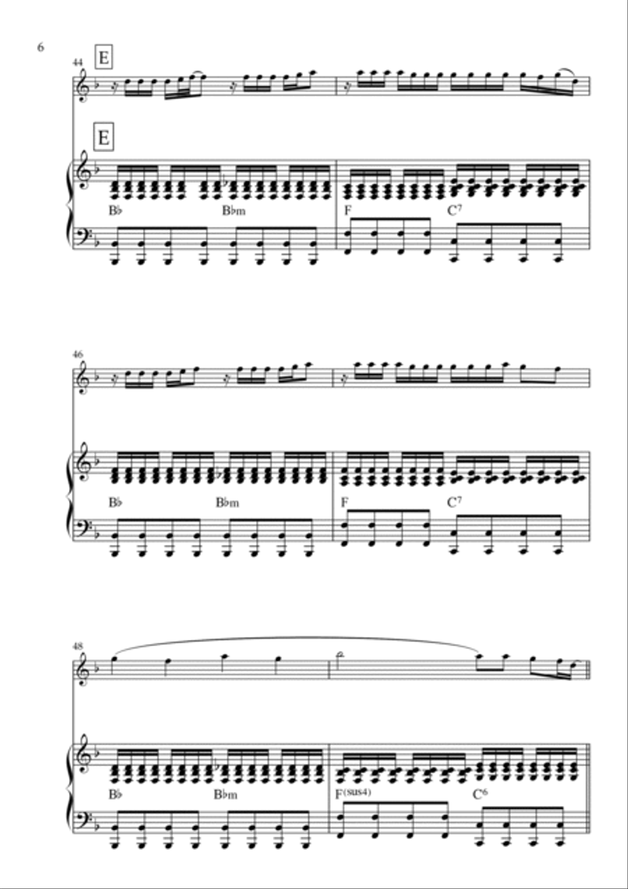 Vampire Flute scores gallery preview page 6