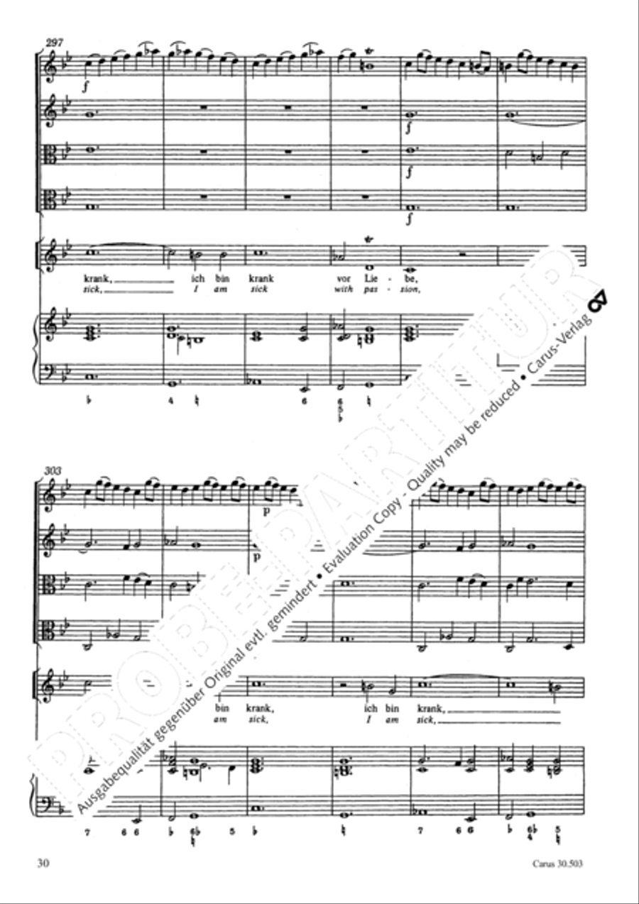 My beloved, you are fair (Meine Freundin, du bist schon) 4-Part scores gallery preview page 33