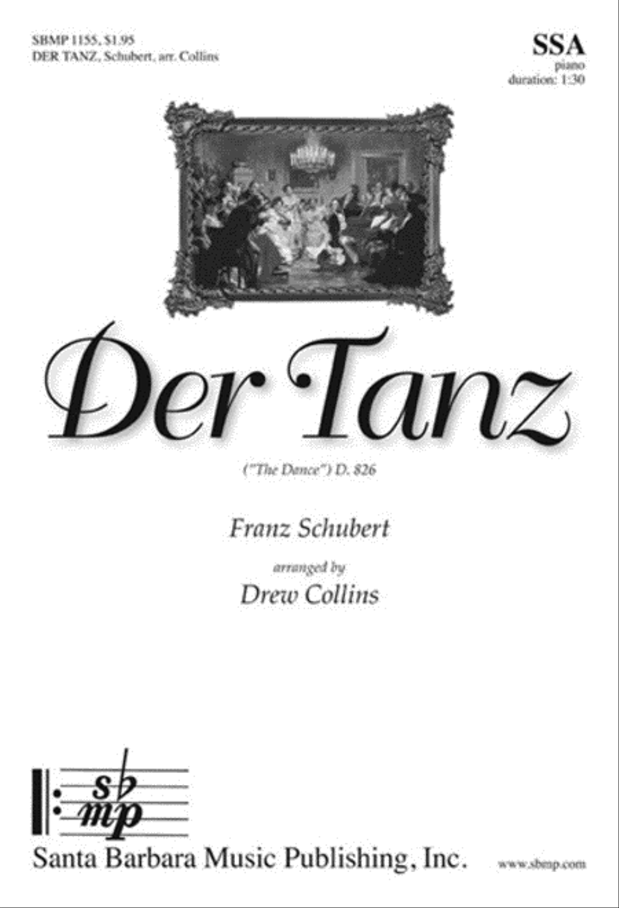 Der Tanz - SSA Octavo SSA scores gallery preview page 1