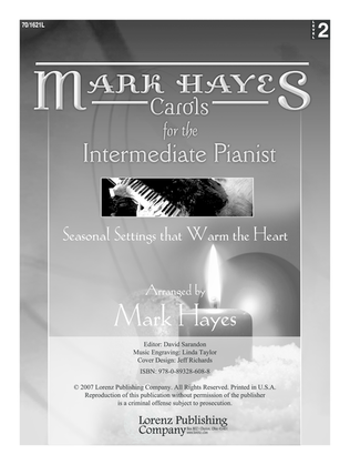 Book cover for Mark Hayes: Carols for the Intermediate Pianist