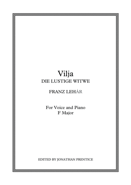 Vilja - Die Lustige Witwe (F Major) image number null