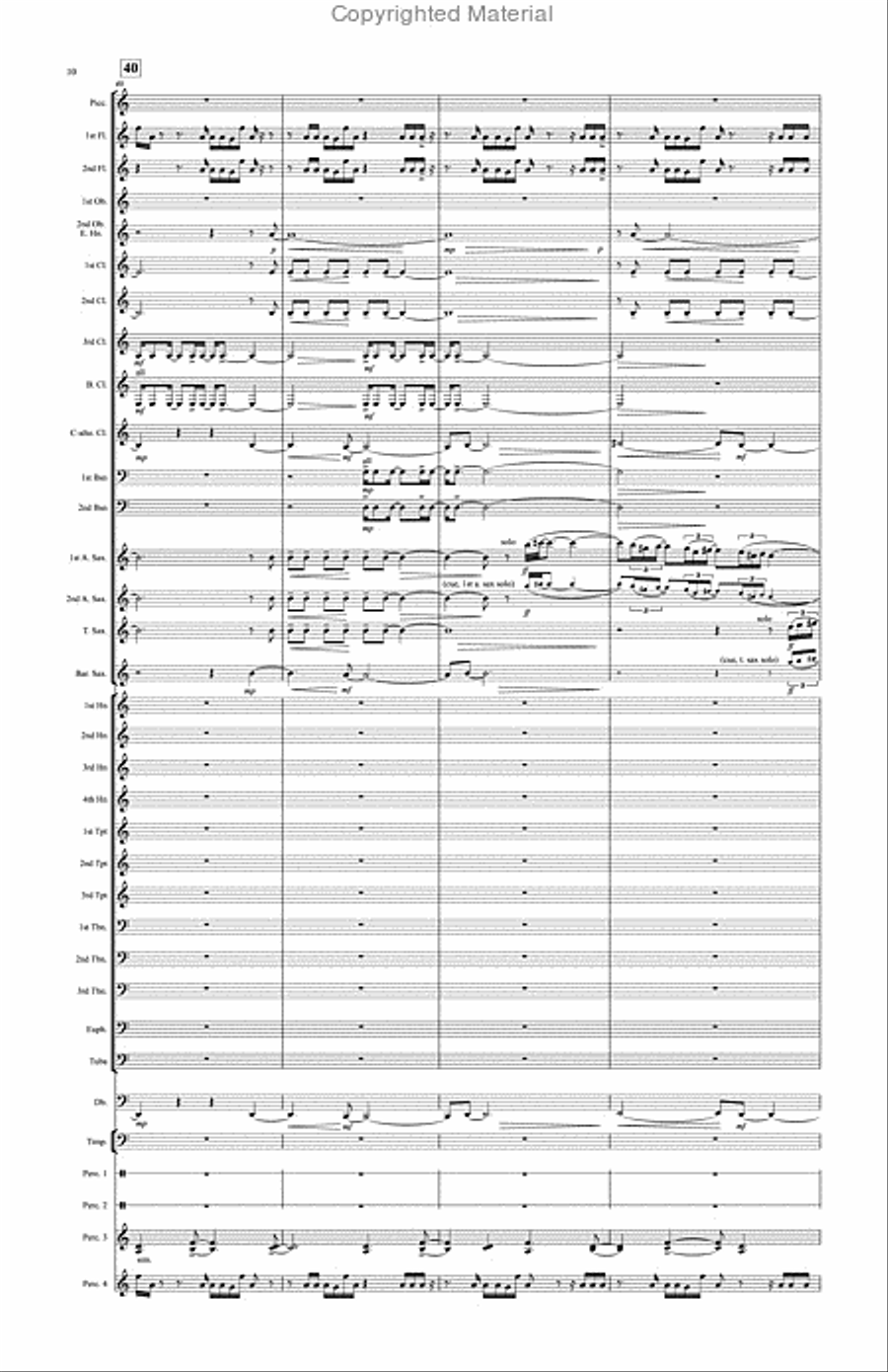 Kizuna Concert Band scores gallery preview page 11