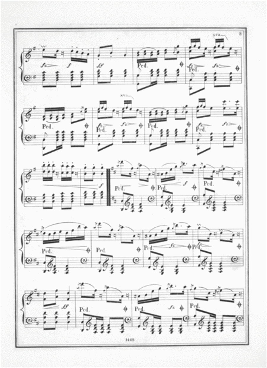The Snow Flake Polka Piano Solo scores gallery preview page 3