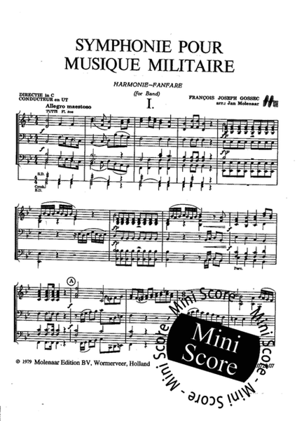 Symphonie pour Musique Militaire image number null