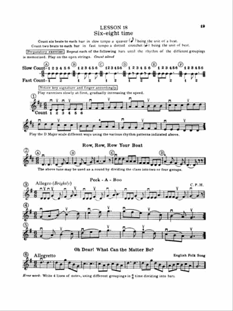 A Tune a Day – Violin