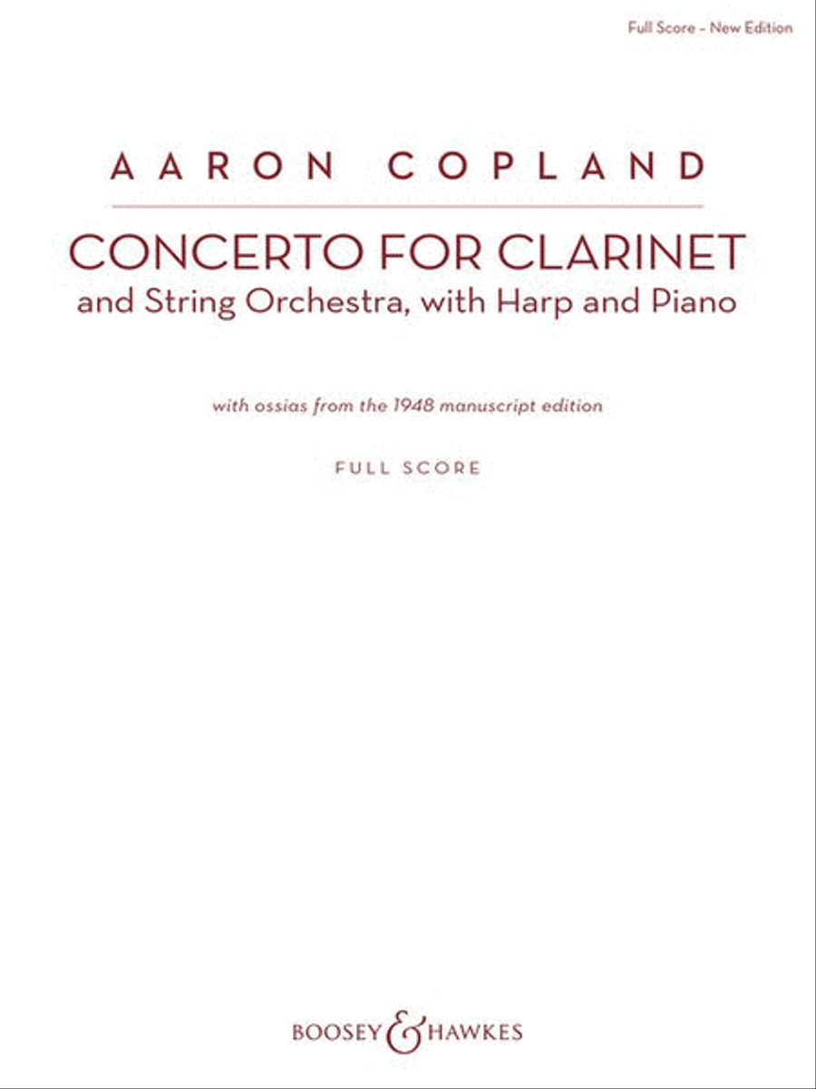 Concerto for Clarinet Orchestra scores gallery preview page 2