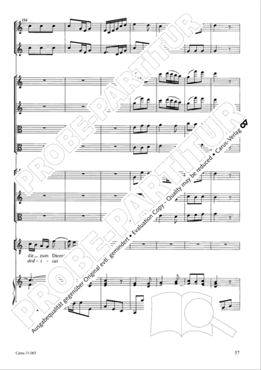 They all shall day come out from Sheba (Sie werden aus Saba alle kommen) TB scores gallery preview page 58