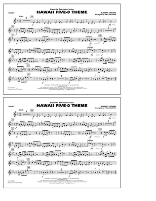 Hawaii Five-O Theme - F Horn