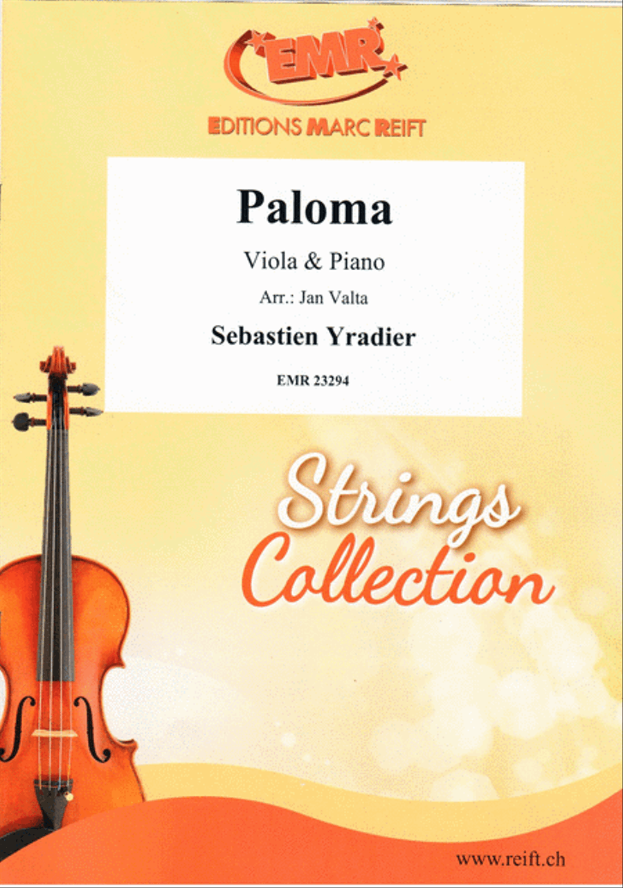 Paloma Paloma Piano Accompaniment scores gallery preview page 1