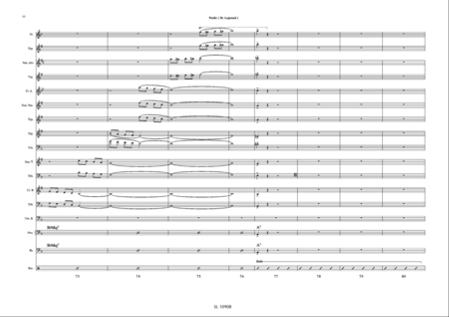 Trafic Jazz Ensemble scores gallery preview page 11