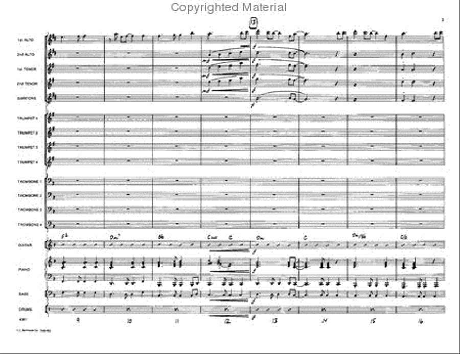 Missed You Missed You Jazz Ensemble scores gallery preview page 3