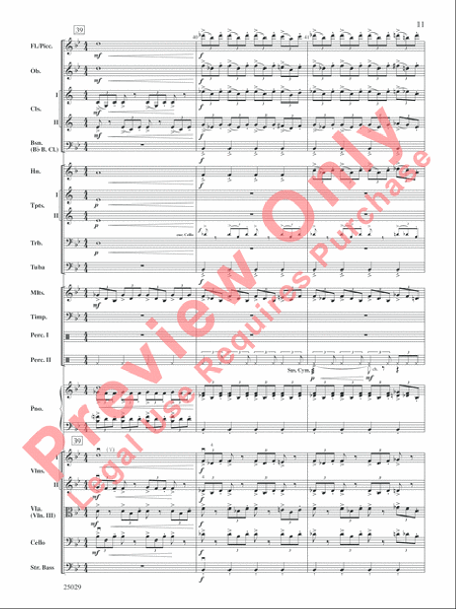 Charlie and the Chocolate Factory, Selections from the Original Movie Soundtrack Full Orchestra scores gallery preview page 12