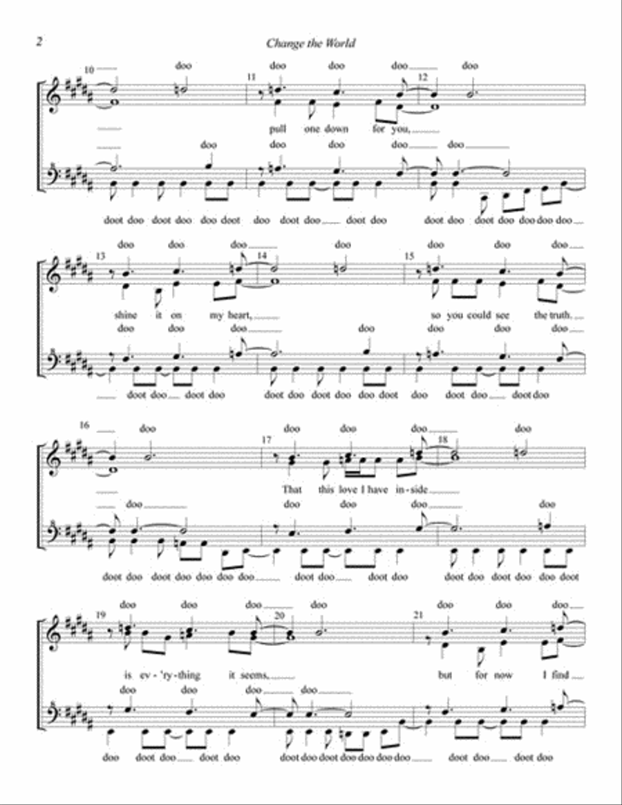 Change the World Change the World SSAA scores gallery preview page 3