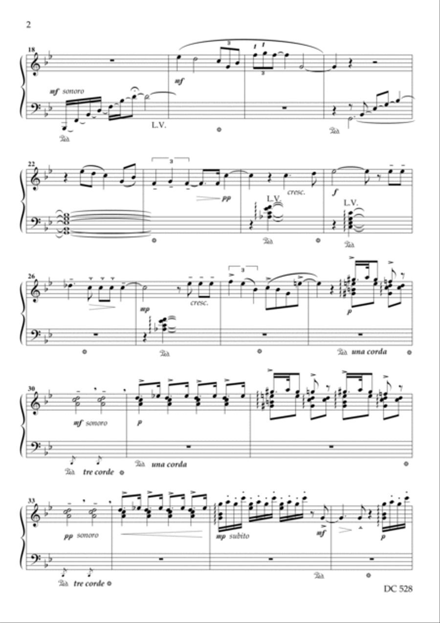 Momento Riflettoso Momento Riflettoso Piano Solo scores gallery preview page 2