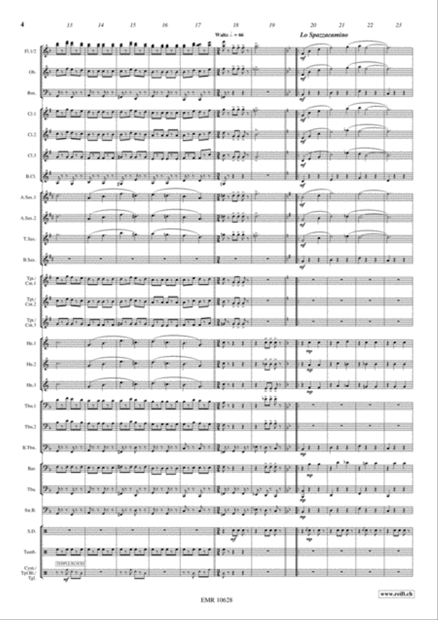 Bella Italia Bella Italia Concert Band scores gallery preview page 5