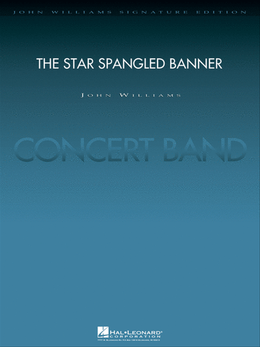 The Star Spangled Banner Concert Band scores gallery preview page 1