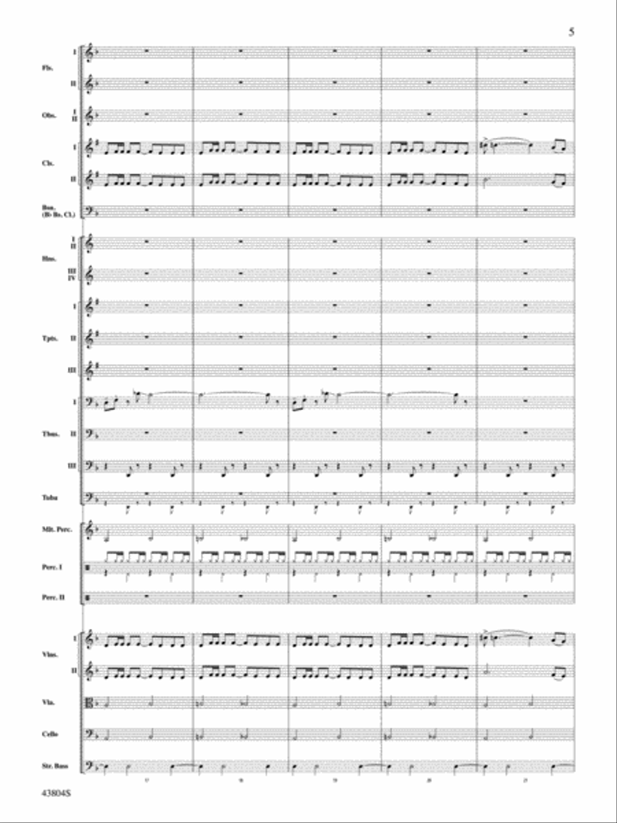 James Bond Theme: Score Full Orchestra scores gallery preview page 5