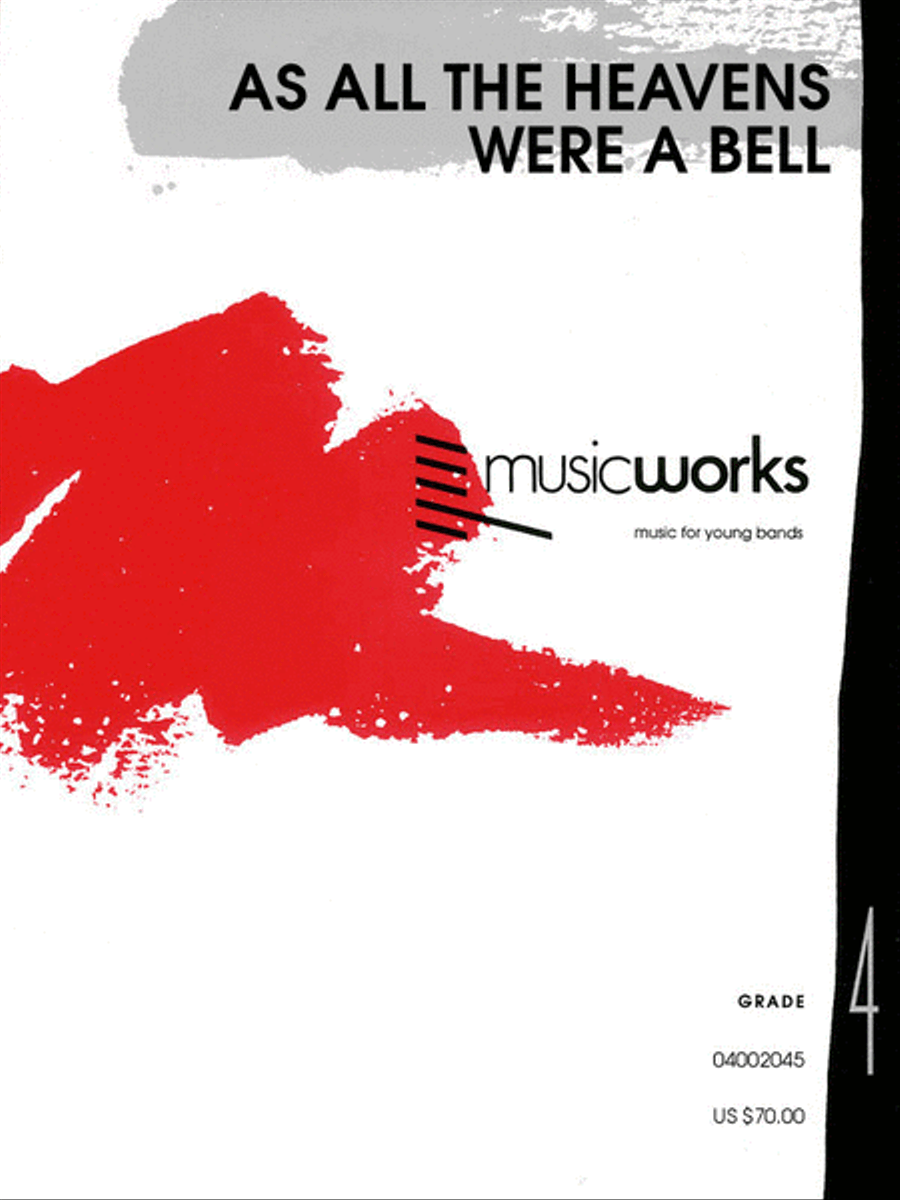 As All the Heavens Were a Bell (with Optional Chorus) Concert Band scores gallery preview page 1