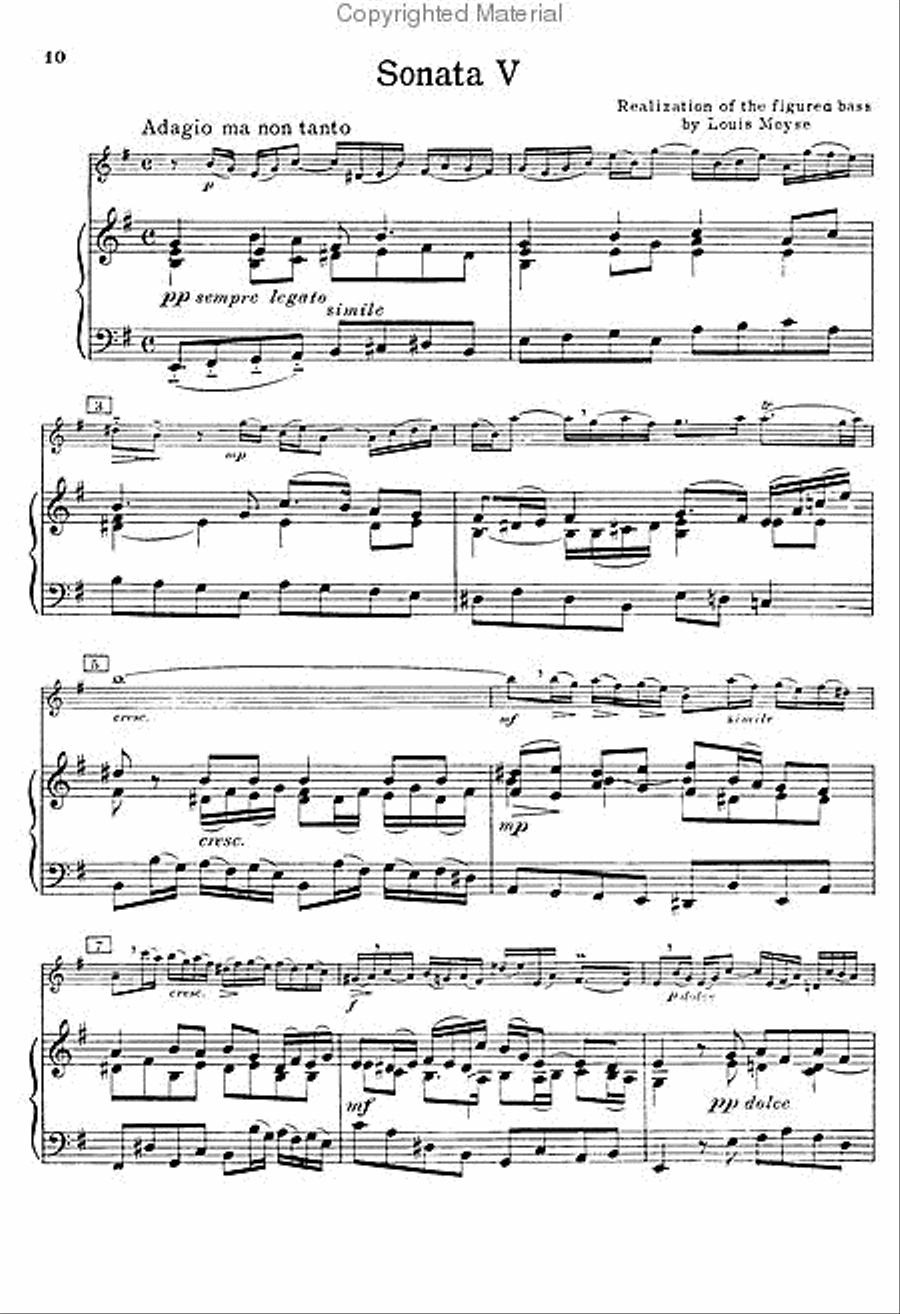 Sonatas for Flute and Piano, Vol. 2 Flute Solo scores gallery preview page 4