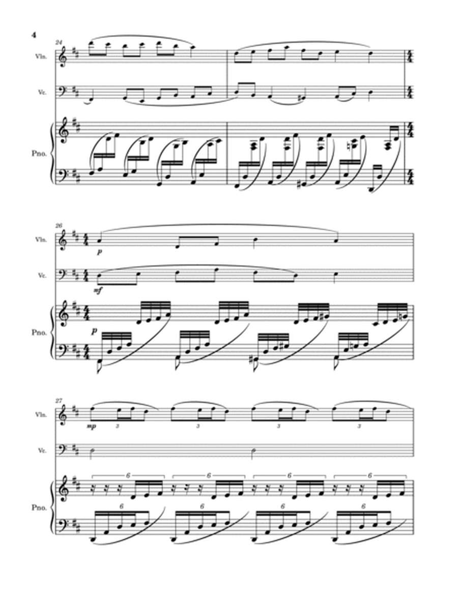 "Carolistmas" Fantasia on Christmas carols and more for piano, violin and cello
