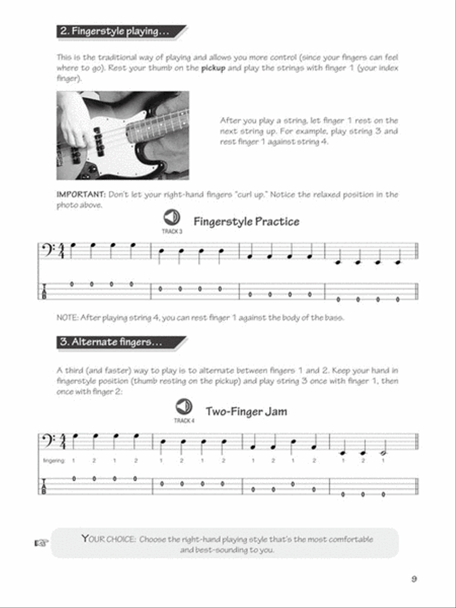 FastTrack Bass Method – Book 1 Bass Guitar Tablature scores gallery preview page 7