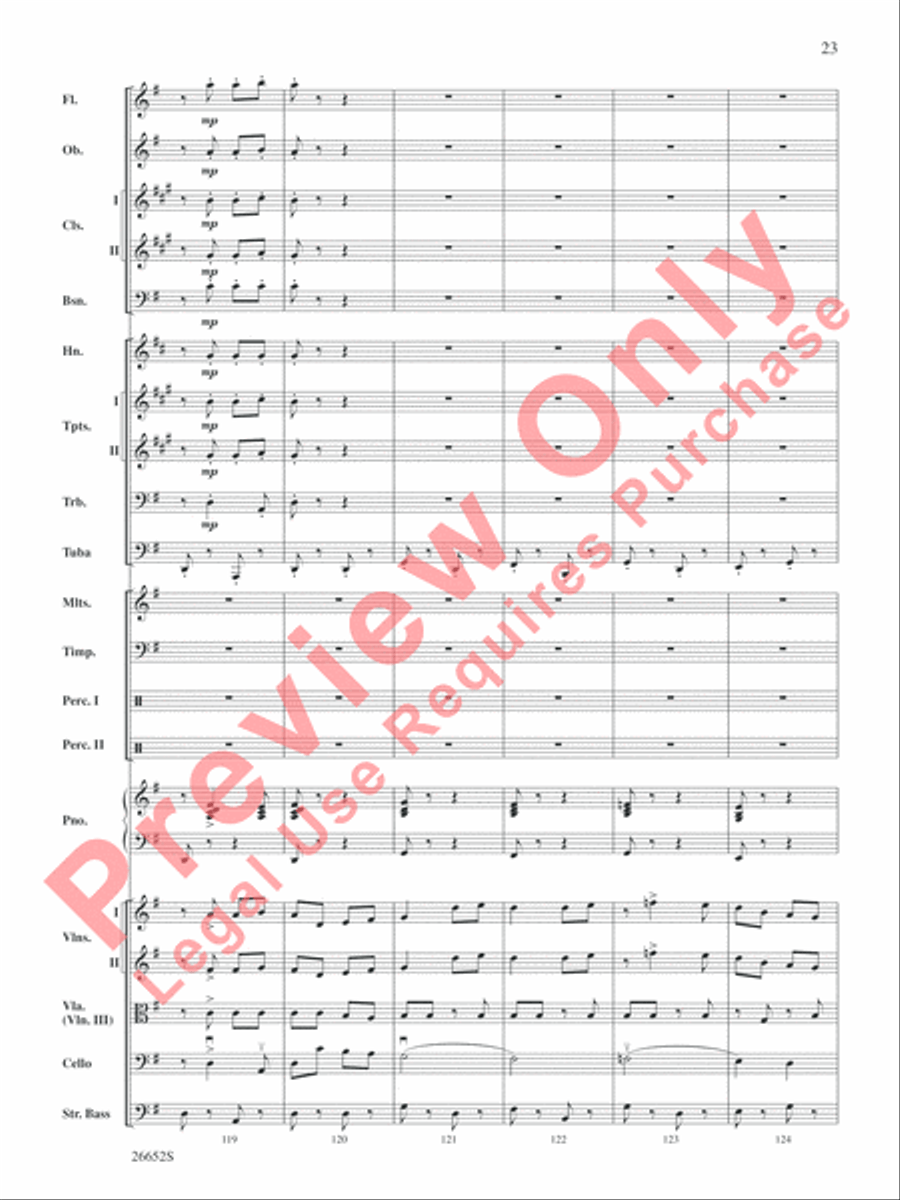 Leroy Anderson Favorites Leroy Anderson Favorites Full Orchestra scores gallery preview page 24