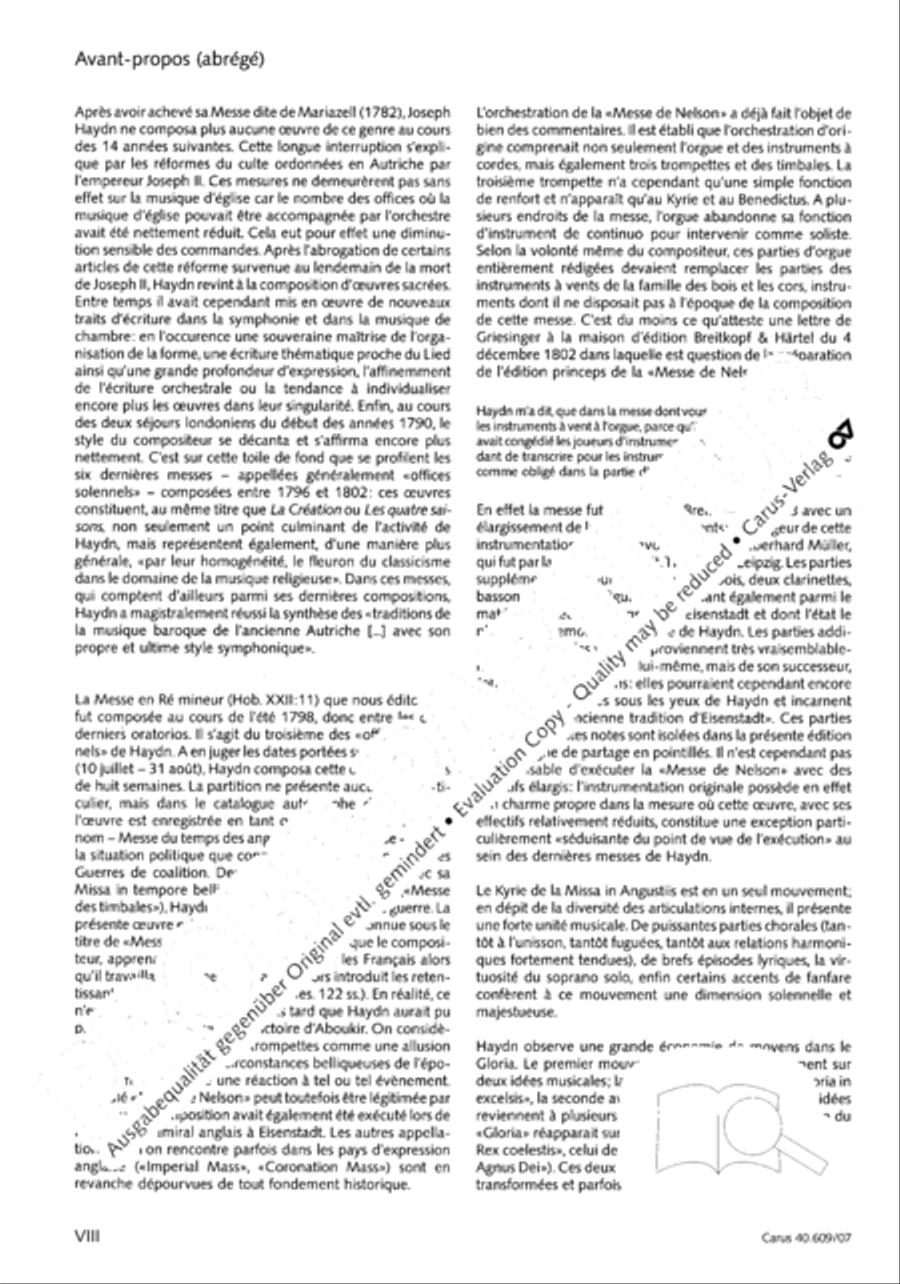 Missa in Angustiis