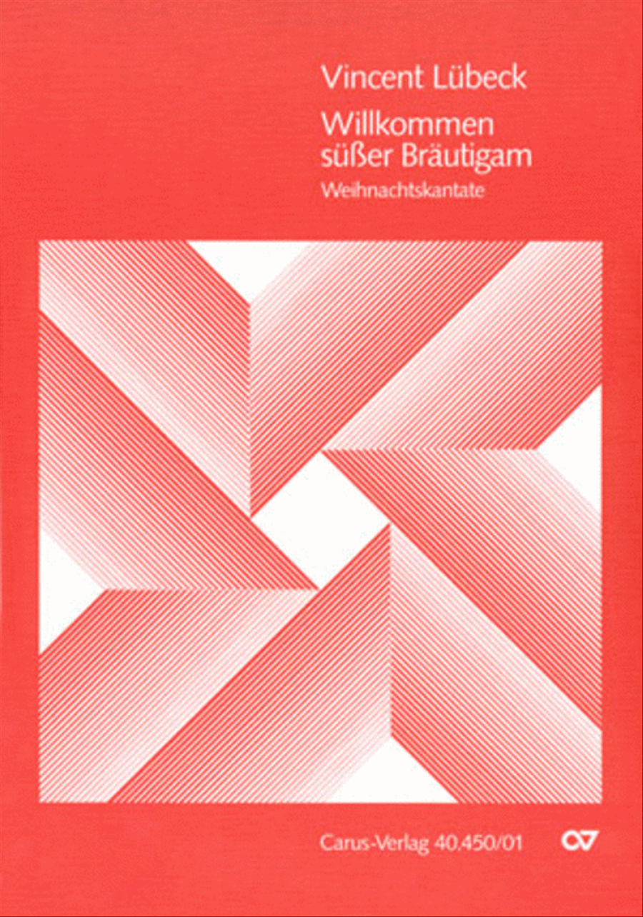 We welcome thee, O bridgegroom fair Choir scores gallery preview page 1