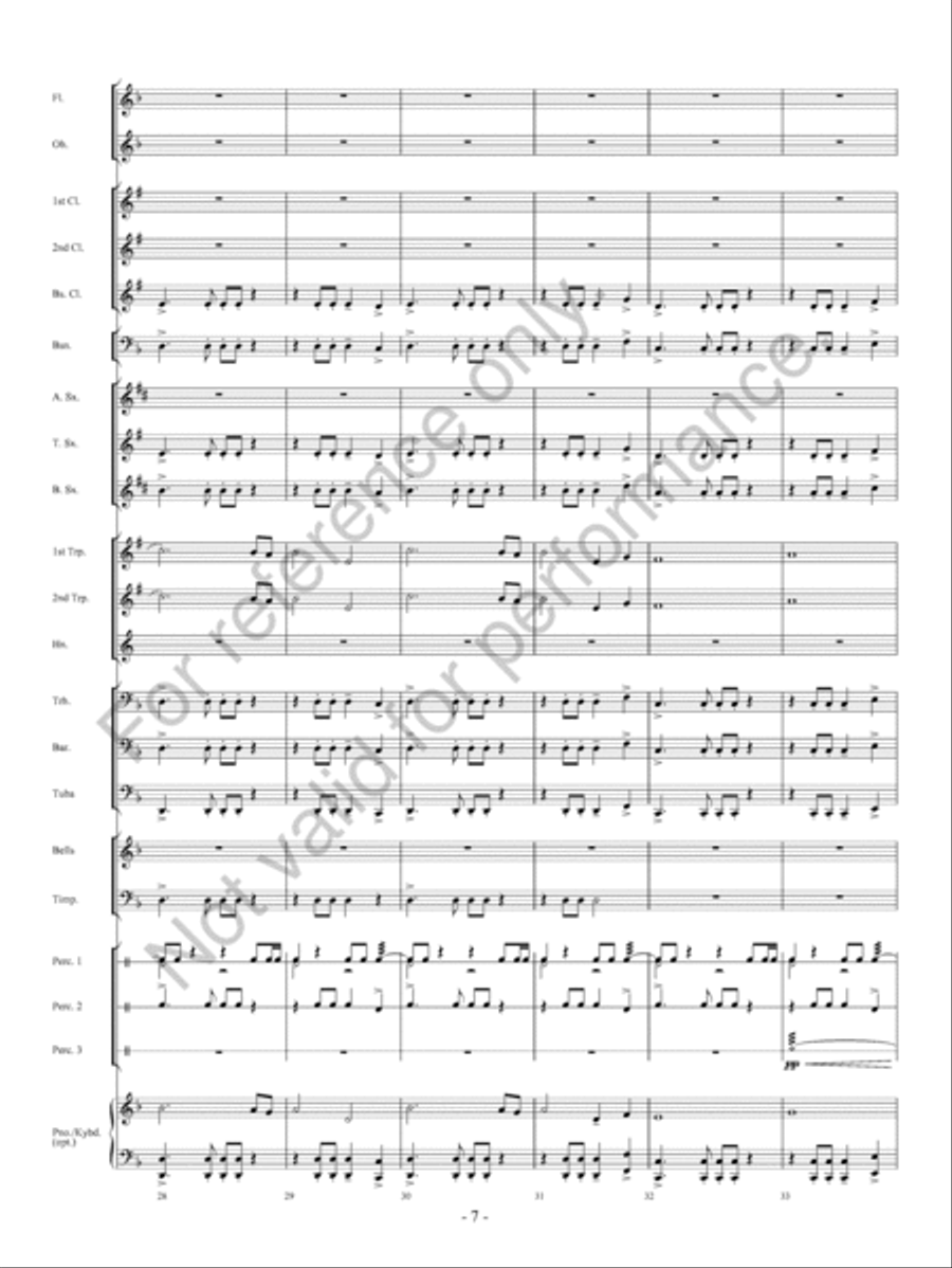 Apophis Apophis Concert Band scores gallery preview page 8