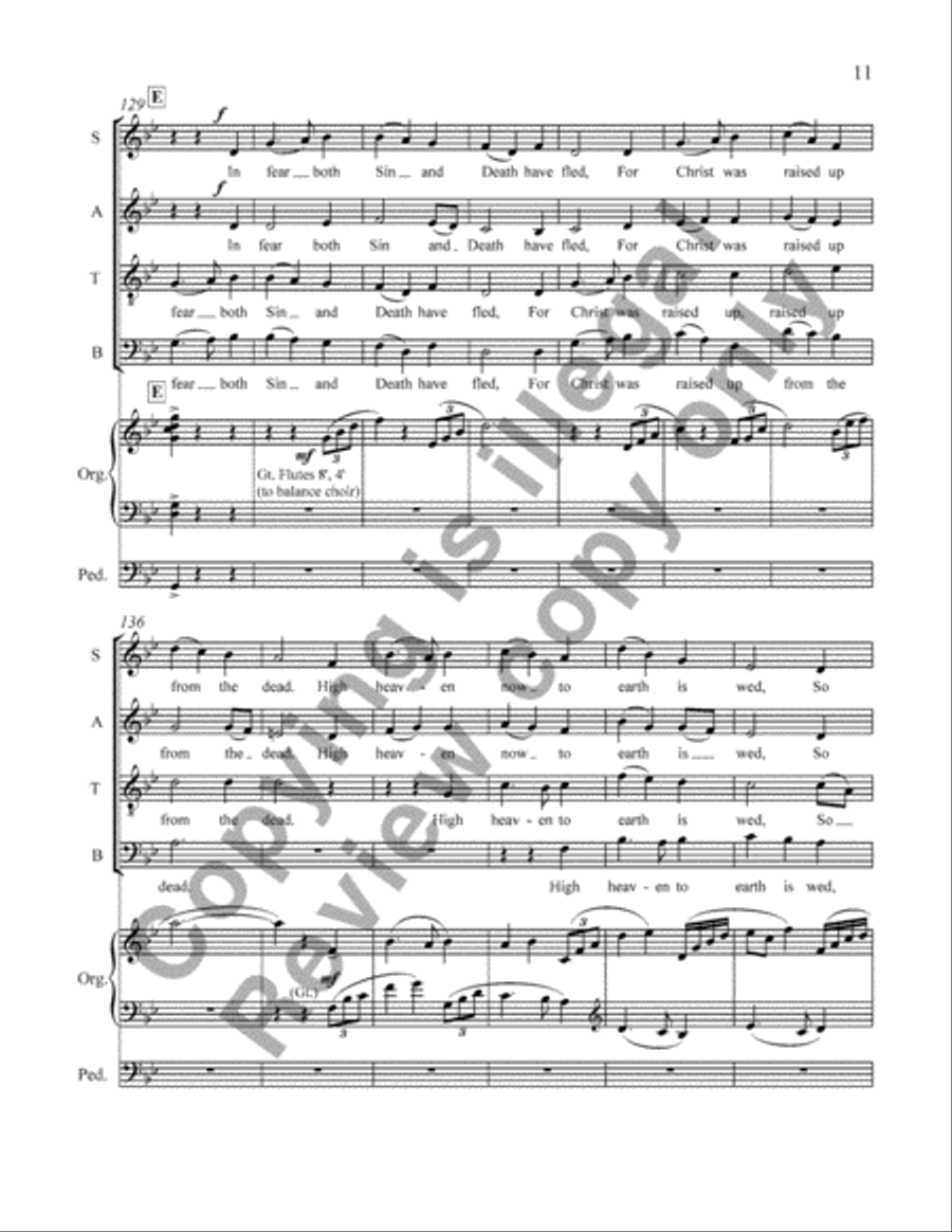 This Peerless Dawn 4-Part scores gallery preview page 11
