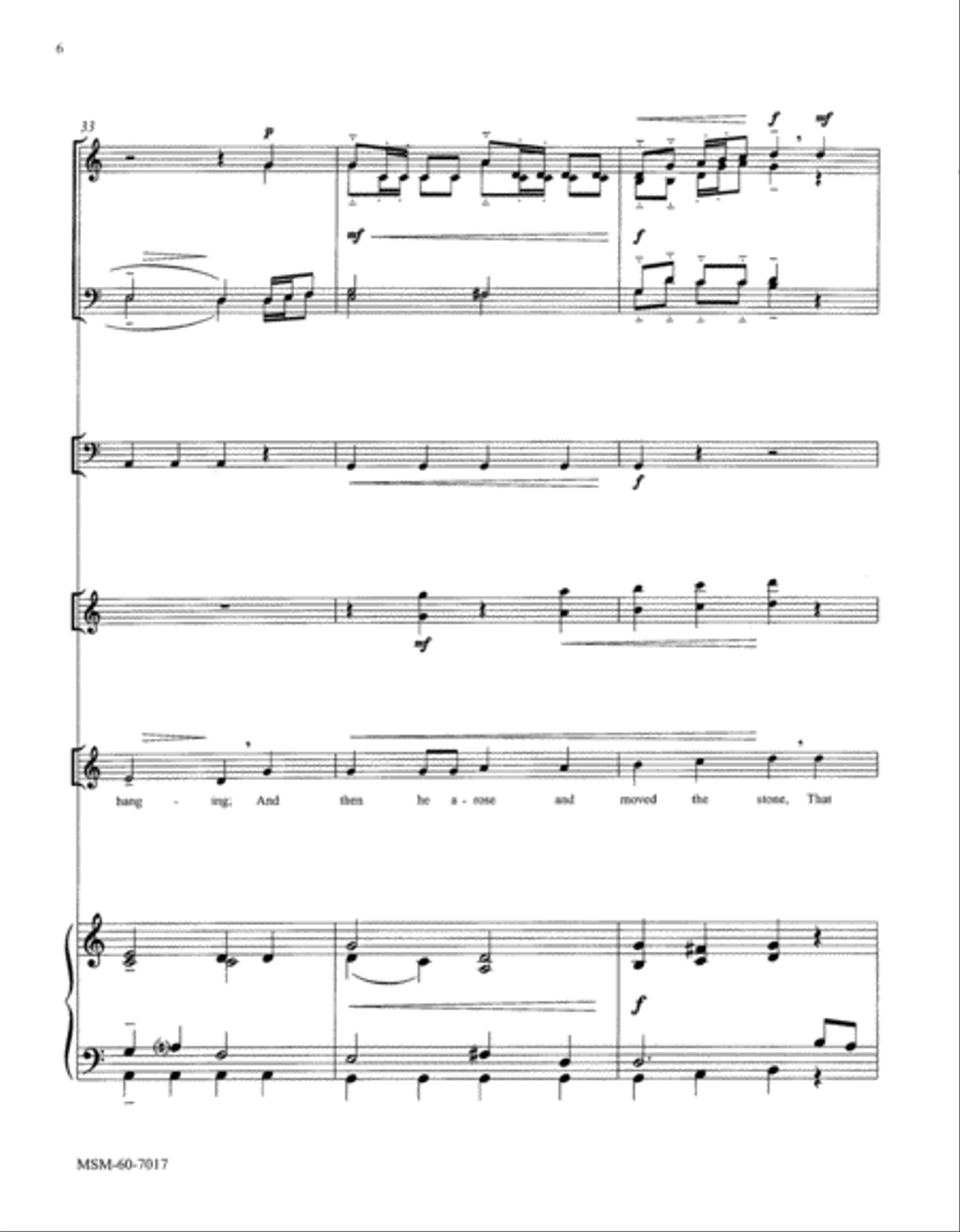 O Day Full of Grace Choir scores gallery preview page 6