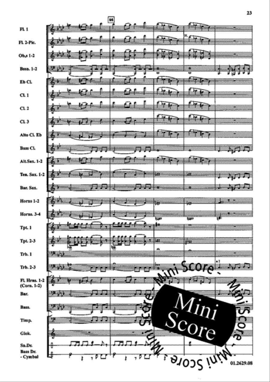 Musica Para Banda Musica Para Banda Concert Band scores gallery preview page 27