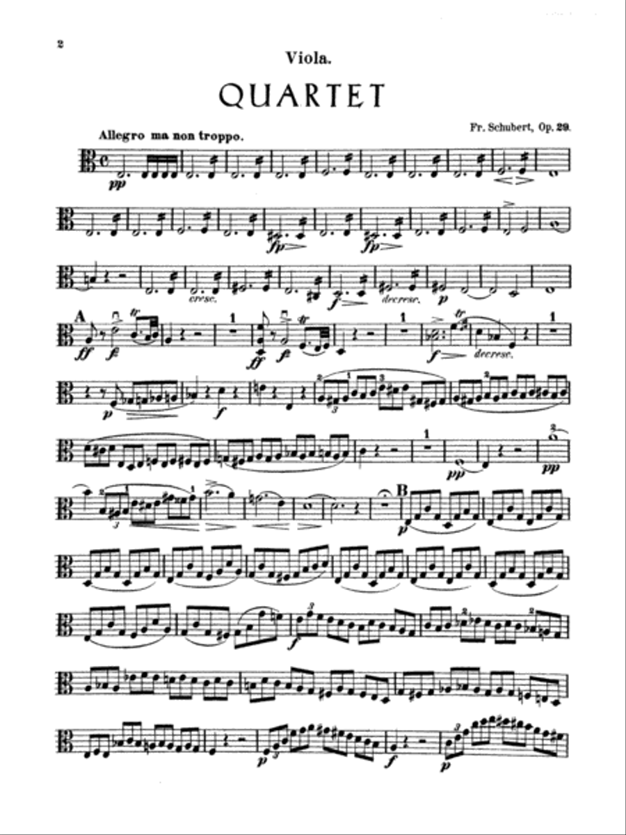 String Quartets, Volume 1 String Quartet scores gallery preview page 3