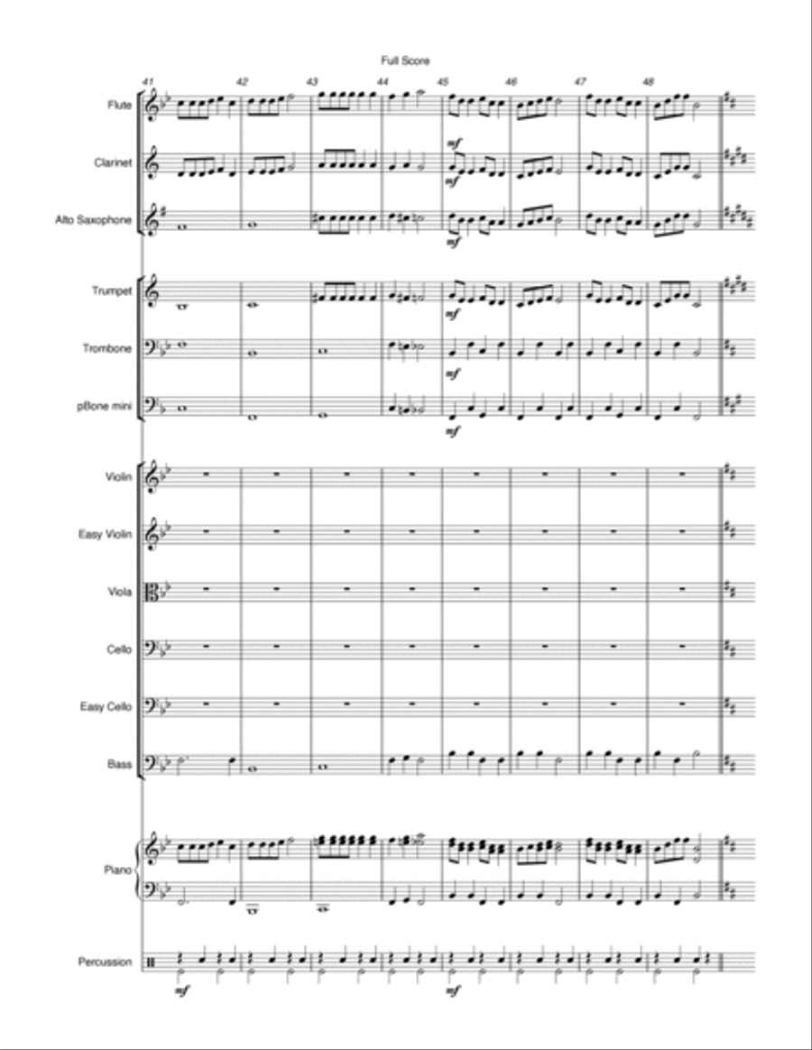 Traffic Jam Traffic Jam Full Orchestra scores gallery preview page 6
