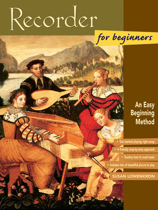 Book cover for Recorder for Beginners