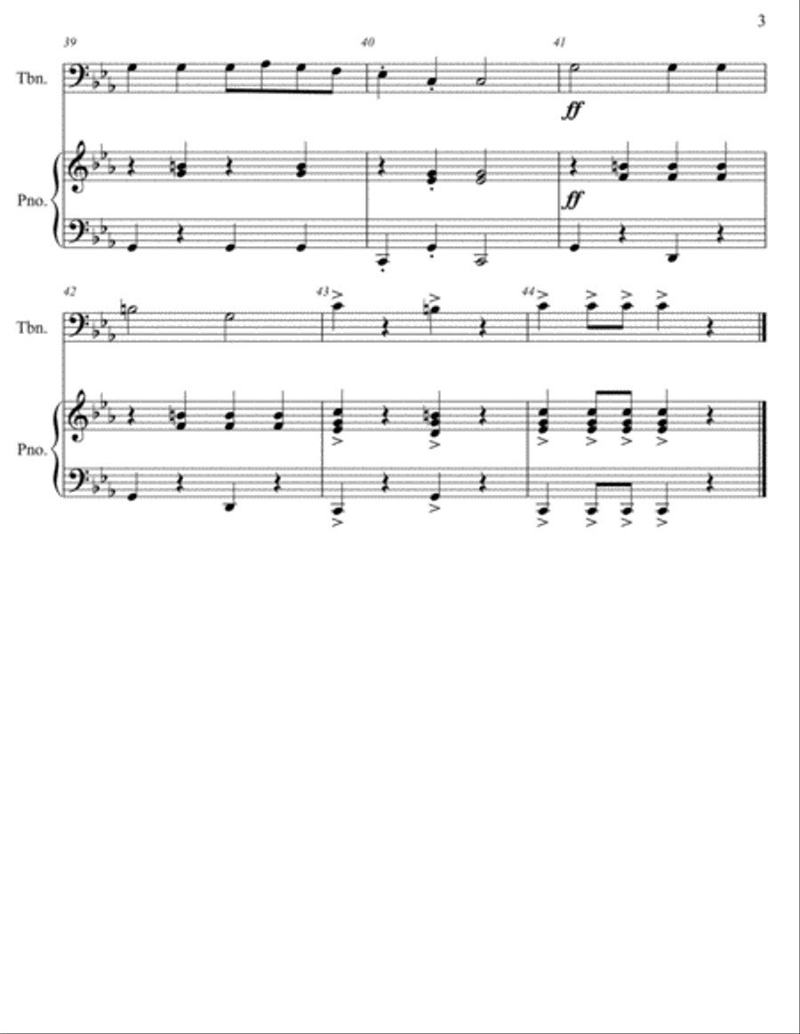 Rampage Rampage Piano Accompaniment scores gallery preview page 4