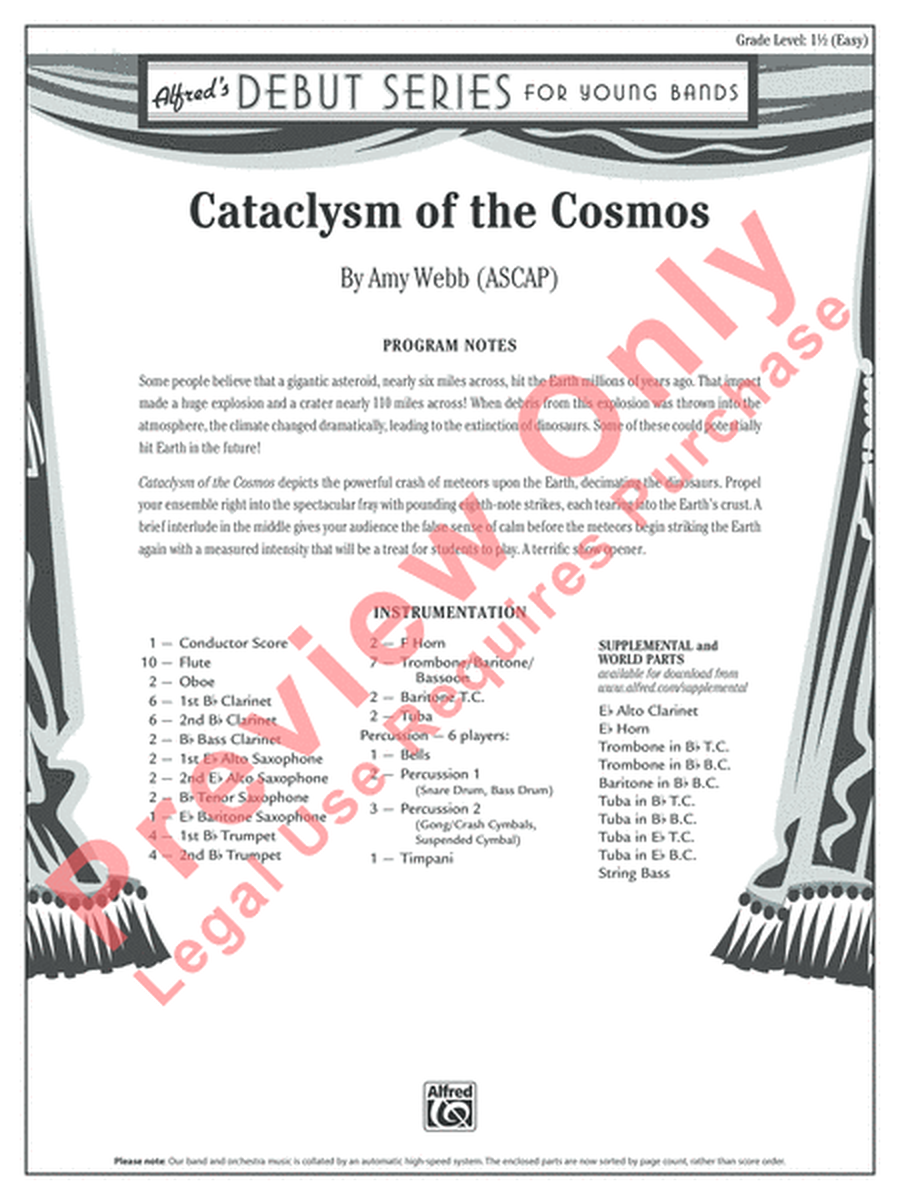 Cataclysm of the Cosmos image number null