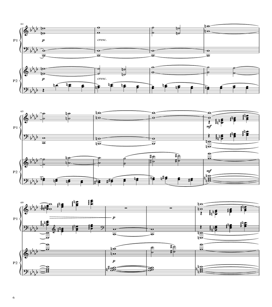 Tchaikovsky - Romeo and Juliet Overture Fantasy TH 42 - Original for 2 pianos (Isida) image number null