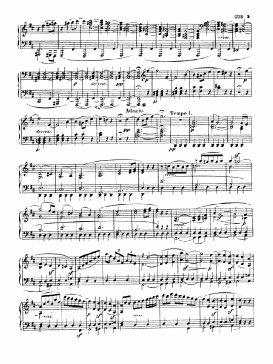 Beethoven: Sonatas (Urtext) - Sonata No. 15, Op. 28 in D Major Piano Solo scores gallery preview page 5